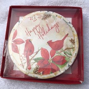 Holiday coasters Cardinal (8 pcs)